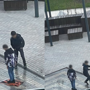 В Обнинске дети иностранных специалистов сорвали и растоптали георгиевский флаг