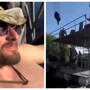 Мужчины устроили трёхдневное путешествие на плоту