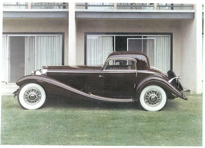 Уникальный Mercedes-Benz 500K нашли на автосвалке (12 фото)