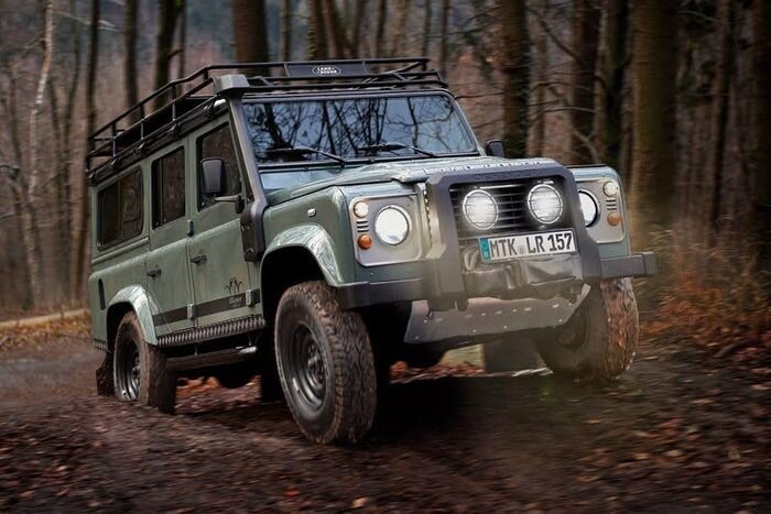 Специальный Land Rover Defender Blazer Edition для охотников (5 фото)