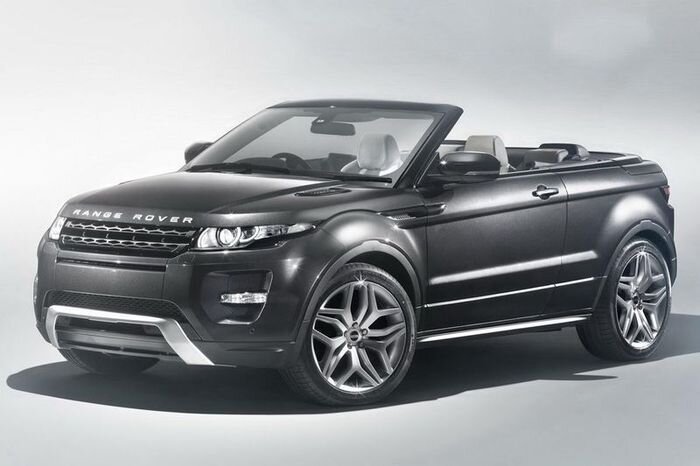 Range Rover Evoque может оказаться без крыши (5 фото)