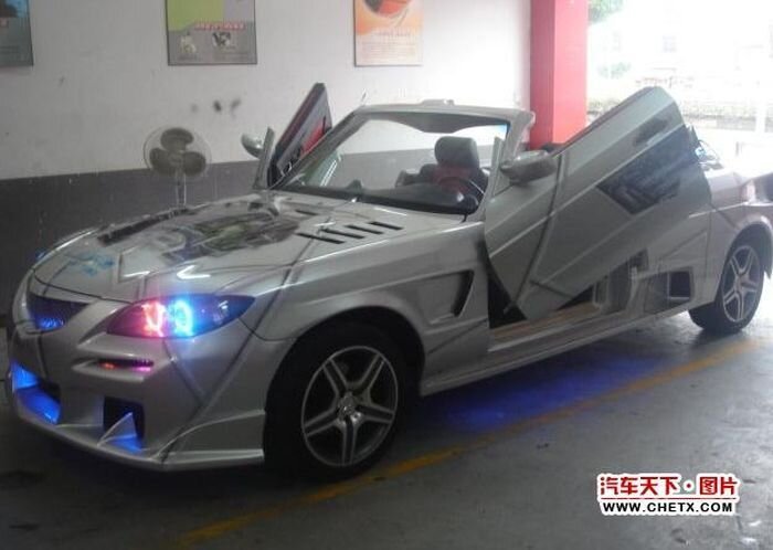 Китайский тюнинг  - Mazda 3 Cabrio (7 фото)