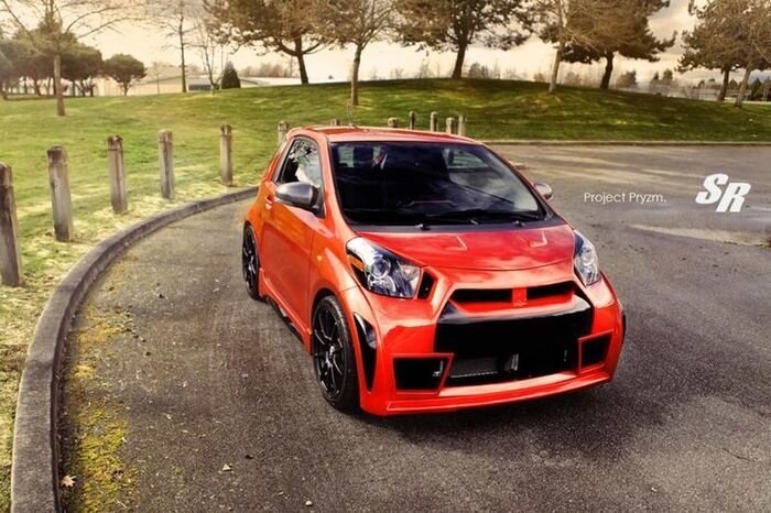Scion IQ Pryzm - новая злая малолитражка (12 фото)
