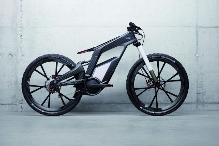 Электровелосипед e-bike от компании Audi (18 фото)