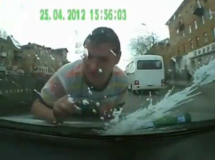 Большая подборка аварий с пешеходами на российских дорогах. Часть 2 (видео)