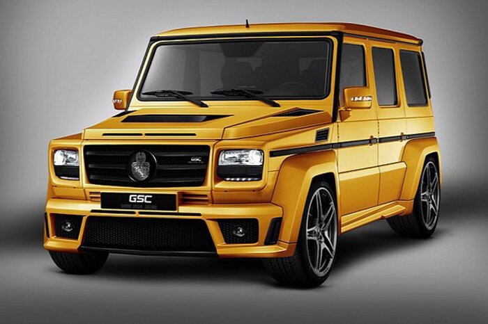 Mercedes G-класса получил боди-кит от GSC