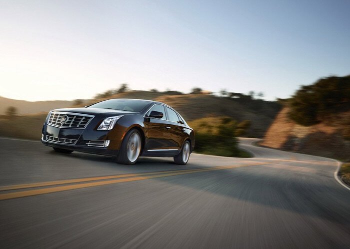 Cadillac XTS снялся в новой фотосессии