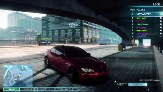 Видео Need for Speed: Most Wanted – демонстрация мультиплеера (видео)