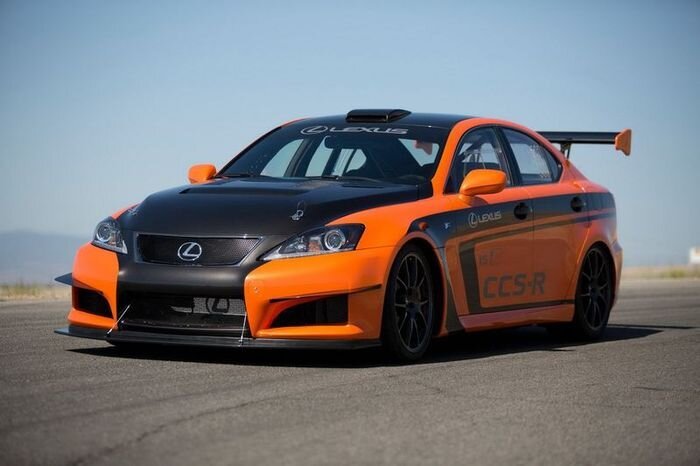 Компания Lexus представила гоночный Lexus IS F CCR-R (13 фото)