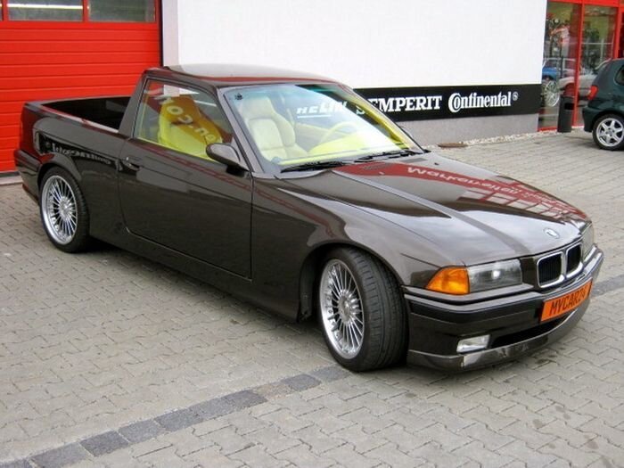 Пикап на базе BMW E36 Coupe (16 фото)