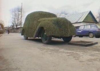Тамбовский "клумбомобиль"