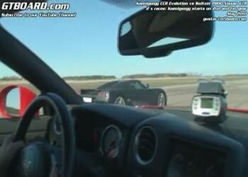 Nissan GT-R vs Koenigsegg CCR