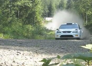 Mikko Hirvonen тестирует WRC Ford Focus