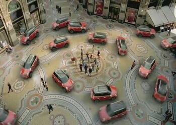 Крутая реклама от MINI