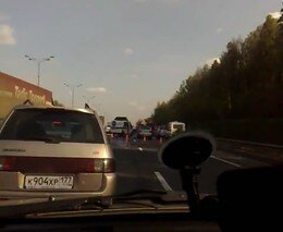 Жуткая авария на МКАД