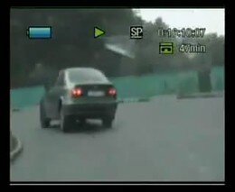 Погоня за черным bmw