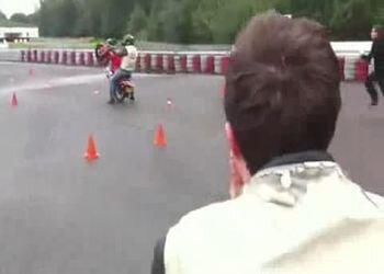 Случай на экзамене в мотошколе