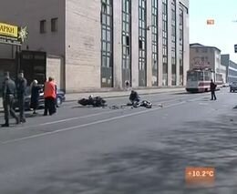 Не заметил мотоциклиста
