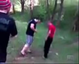 Жесткое избиение