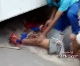 Переехало ноги