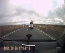 Хам на дороге