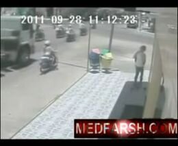 Раздавил мотоциклиста