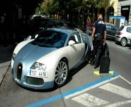 Полиция ставит башмак на Bugatti Veyron 16.4