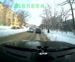 Наезд на школьника