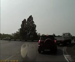 Жесткое ДТП со скутеристом