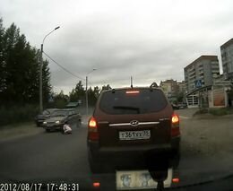 Сбили девочку на переходе