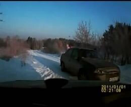 Жесткая разборка таксистов