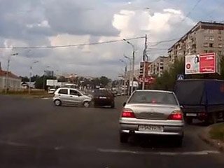 Авария на светофоре