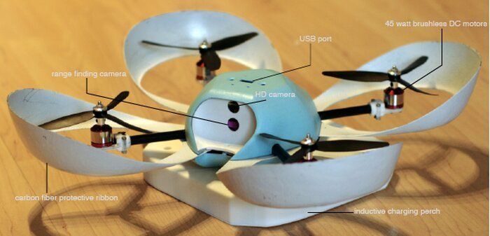 Spiri - автономный программируемый летающий робот