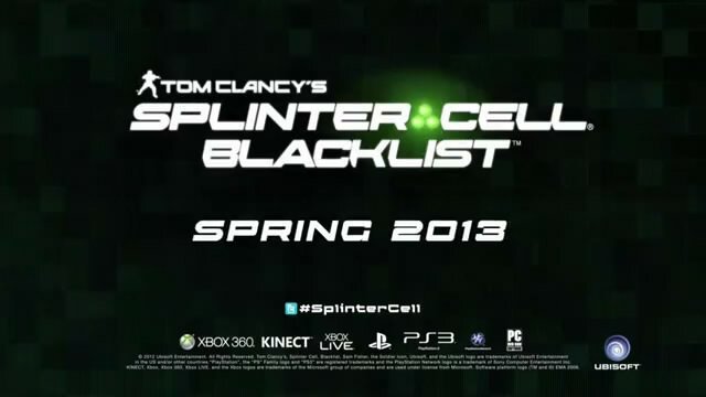 Трейлер Splinter Cell Blacklist - спасение заложника (видео)