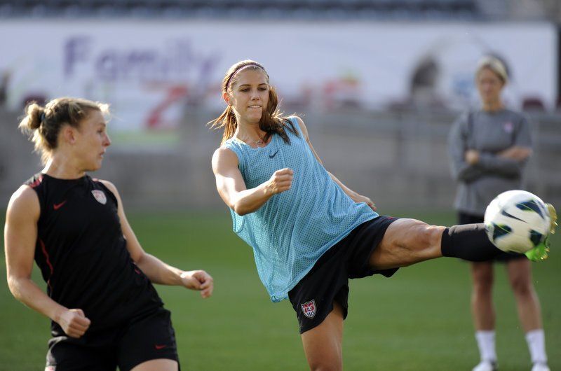 USA National Women's Soccer League: Beginning of the Season Practice. 