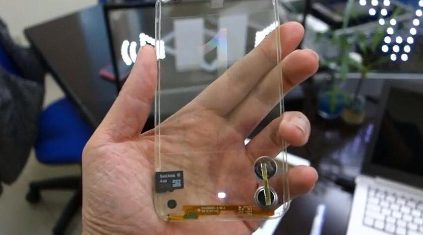 Transparent Phones Are Soon to Be Here!