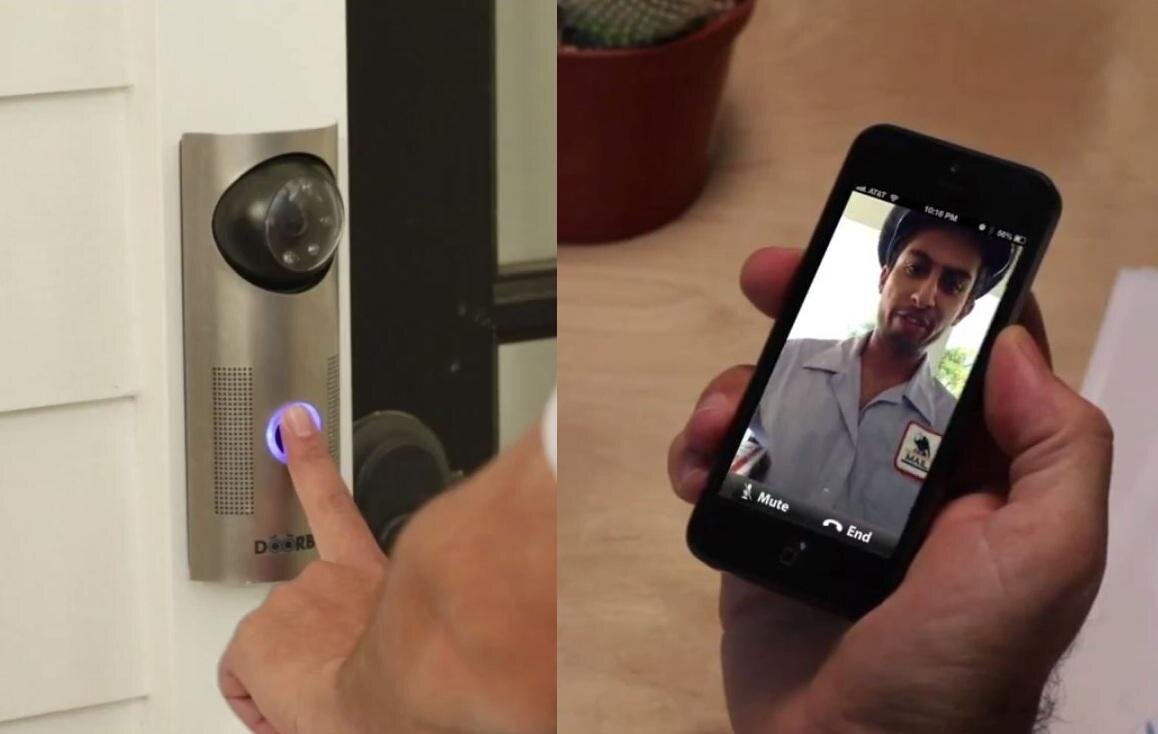 DoorBot, a Doorbell with Camera that Streams Video to Your Phone