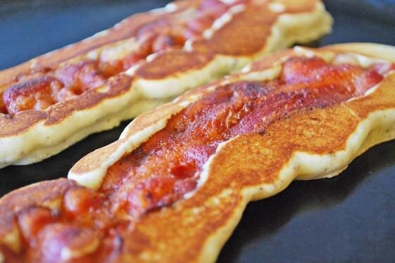Bacon Pancakes? Yes!