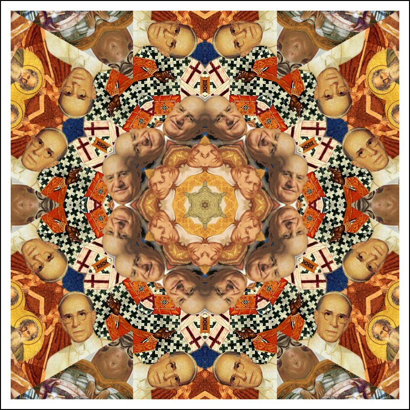 KaleidoPope, An Interactive Kaleidoscope of Historic Portraits