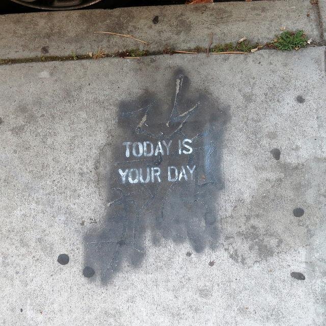 Positive Messages Street Art in Venice, California