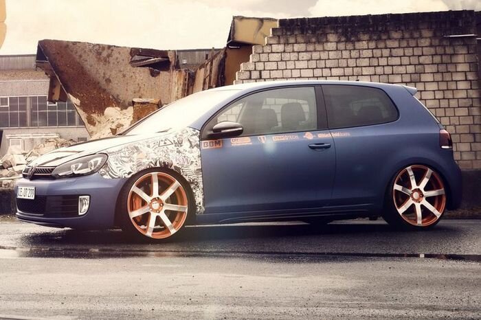 В ателье BBM Motorsport серьезно прокачали Volkswagen Golf GTI (6 фото)