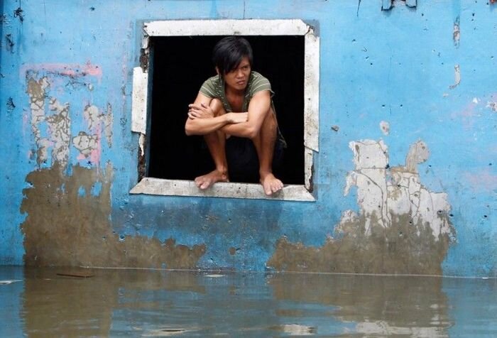 Наводнение на Филиппинах: столица страны затоплена (18 фото)