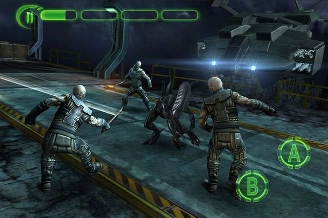 Скриншоты мобильной игры Alien vs Predator (4 фото)