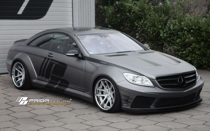 Mercedes-Benz CL (C216) в тюнинге от Prior Design (15 фото)