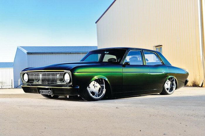 Ford XR Falcon ZERO'D еще зеленее, чем выглядит 