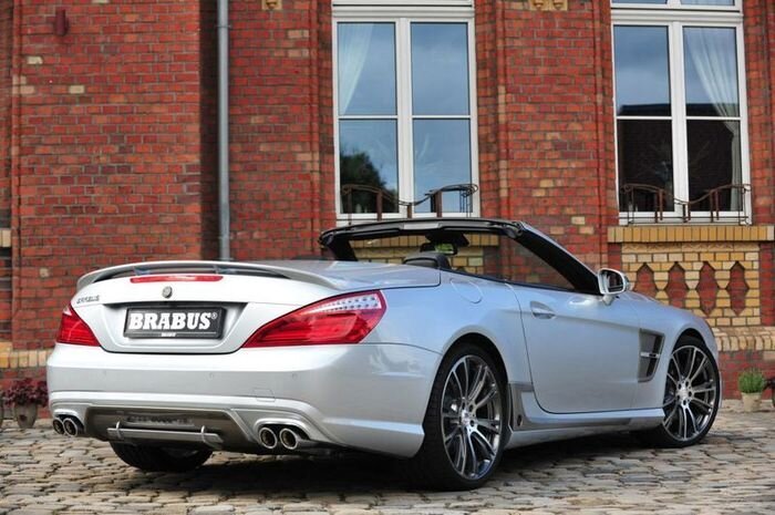 Mercedes SL-Class получил новый пакет тюнинга от ателье Brabus (60 фото)