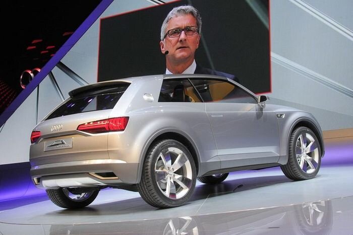 Компания Audi представила новый кроссовер Crosslane Coupe Concept (68 фото+видео)
