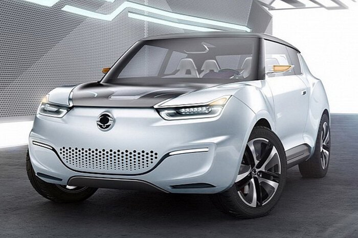 SsangYong e-XIV - концепт южнокорейского будущего