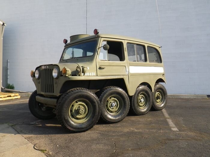 Найдено на Ebay. JEEP Willys Overland 8X8 (51 фото)