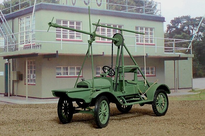 Самолеты когда-то запускались с помощью модифицированного Ford Model T